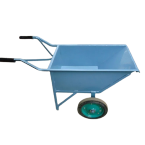 Double Wheel Barrow With Solid Tyre