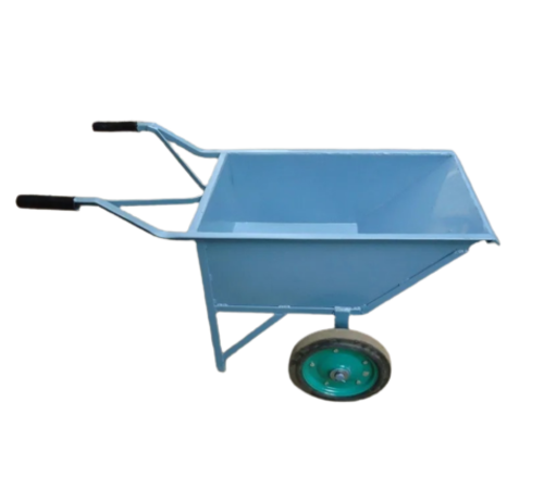 Double Wheel Barrow With Solid Tyre