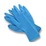 Rubber Hand Gloves (Blue)